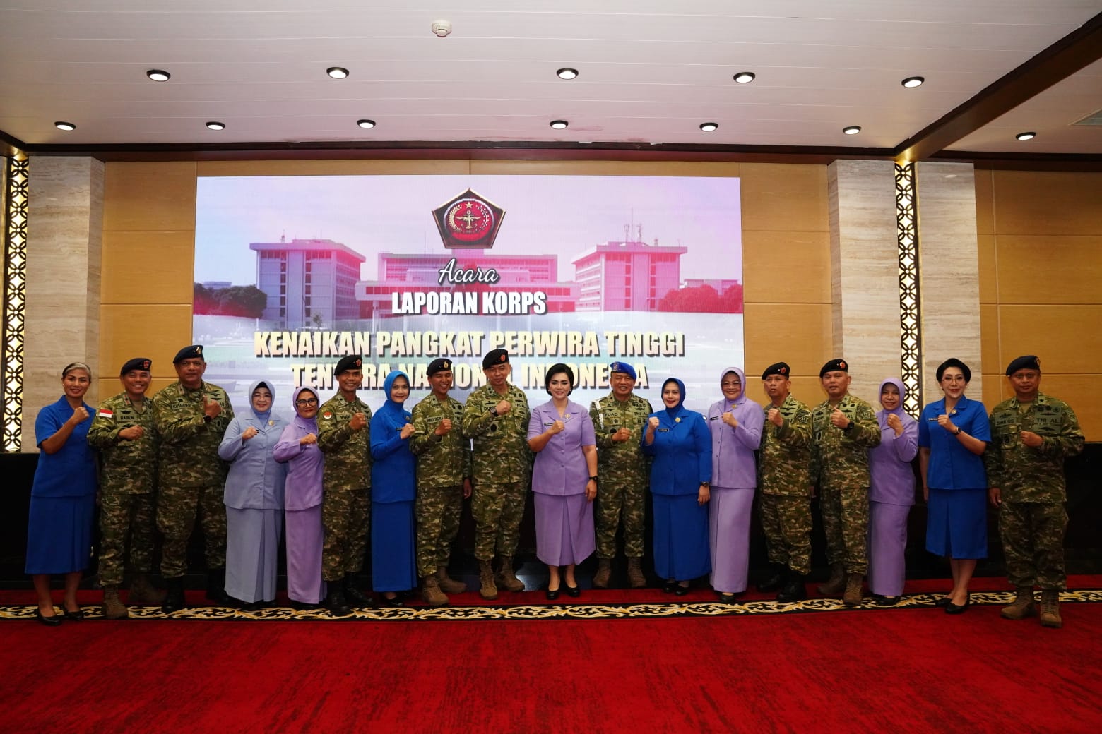 Kenaikan pangkat Perwira Tinggi