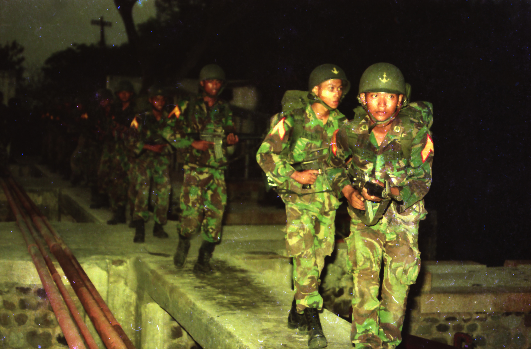 Penerimaan Capratar AAL angkatan 42 Tahun 1993 di Akademi Angkatan Laut Surabaya