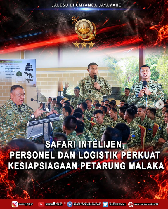 Safari Intelijen, Personel, dan Logistik Perkuat  Kesiapsiagaan Petarung Malaka