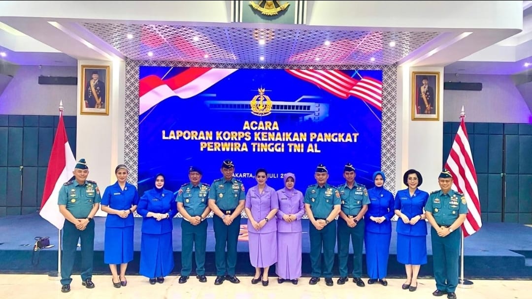 Morosaka Berbangga, Enam Rekan Seangkatan Raih Kenaikan Pangkat Perwira Tinggi TNI AL