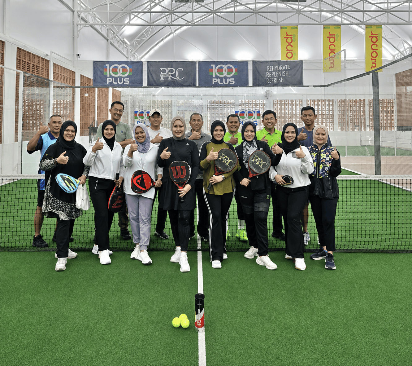 Perkuat Silaturahmi dan Soliditas, Alumni AAL Angkatan XLII  Gelar Olahraga Padel Bersama